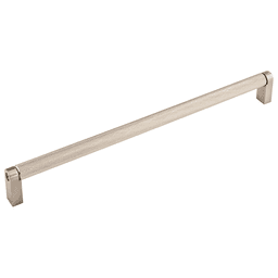 Brushed Satin Nickel finish Amwell bar pull by Top Knobs