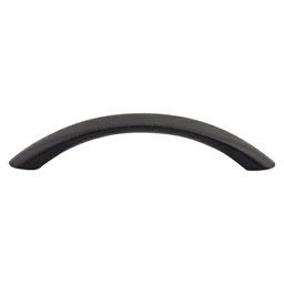 3&#45;3/4&quot; Nouveau Bow Pull, Flat Black - Main Image
