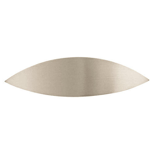 2&#45;1/2&quot; Nouveau Eyebrow Cup Pull, Brushed Satin Nickel - Main Image