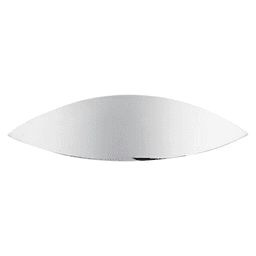 2&#45;1/2&quot; Nouveau Eyebrow Cup Pull, Polished Chrome - Main Image