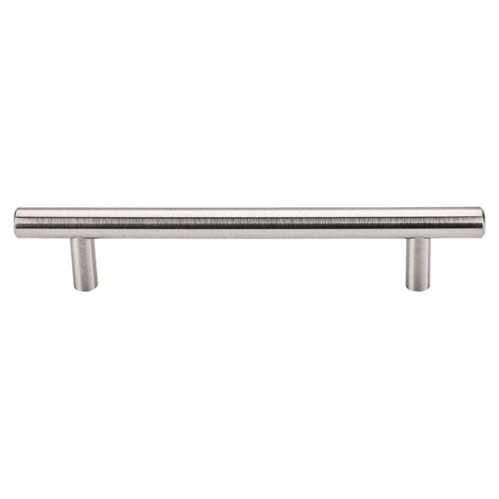 7" Length Top Knobs T-Bar Pull in Brushed Satin Nickel Finish for Drawer and Cabinet Hardware