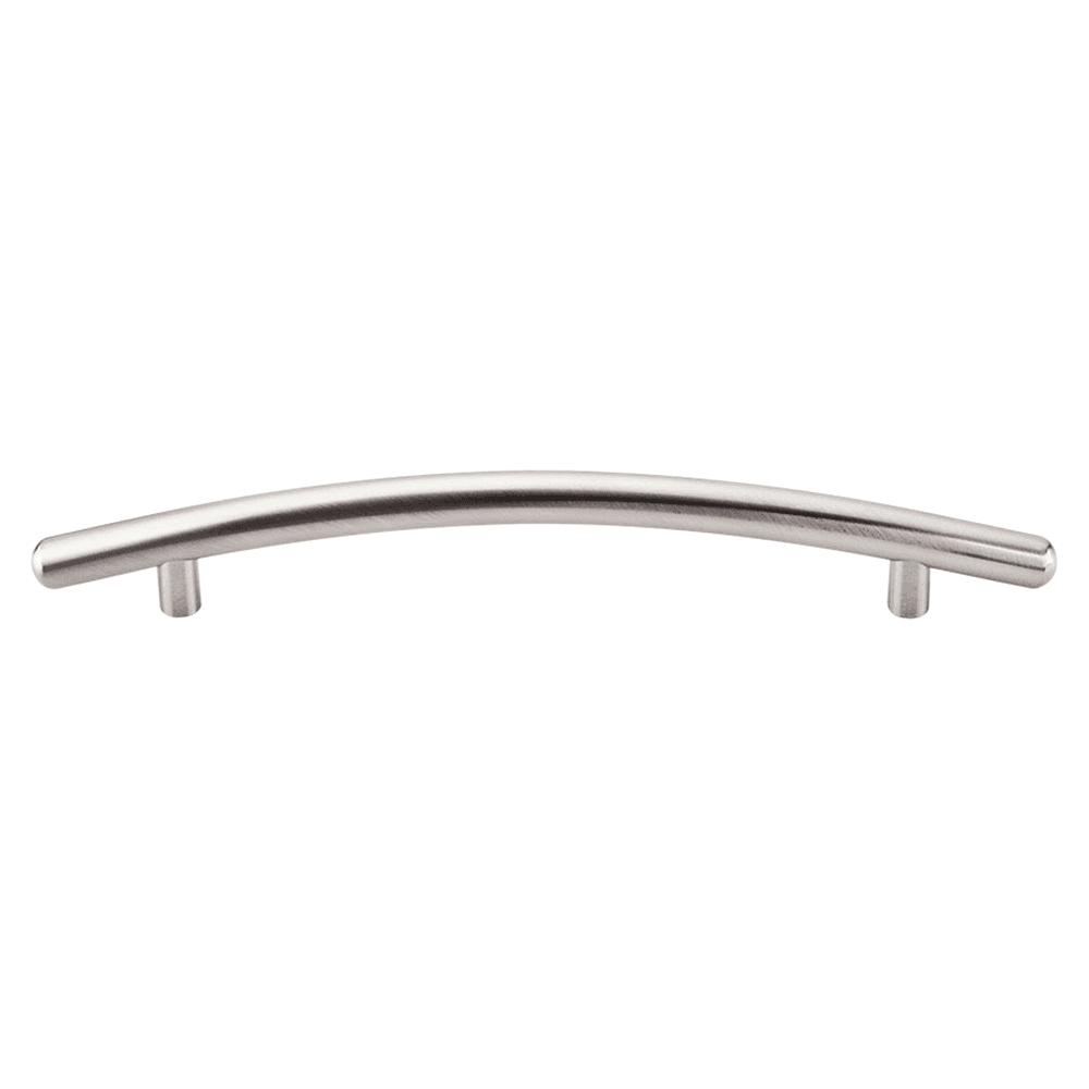 Sleek and Elegant Top Knobs Nouveau T-Bar Pull in Brushed Satin Nickel