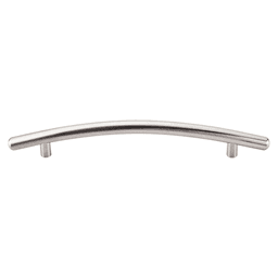 Sleek and Elegant Top Knobs Nouveau T-Bar Pull in Brushed Satin Nickel