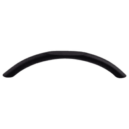 5-1/16" Nouveau Curved Pull, Flat Black - Main Image