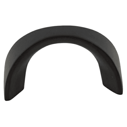 1&#45;1/4&quot; Nouveau Crescent U&#45;Pull, Flat Black - Main Image