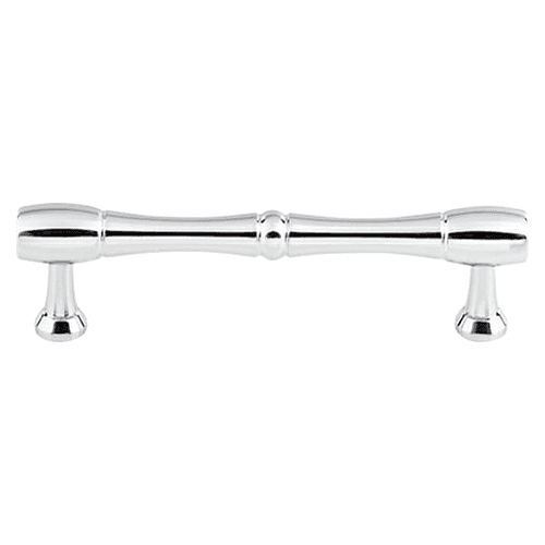3&#45;3/4&quot; Appliance Nouveau Bamboo Pull, Polished Chrome - Main Image