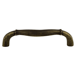 3&#45;3/4&quot; Edwardian Handle Bow Pull, German Bronze - Main Image