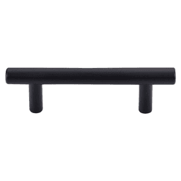 Flat Black Top Knobs T-Bar Pull - 3" Cabinet Hardware