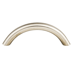 3 inch Stainless Steel Bowed Bar Pull-Top Knobs