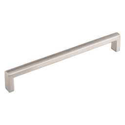 Stainless Steel Ashmore Pull, Brushed Stainless Steel, 8-13/16"