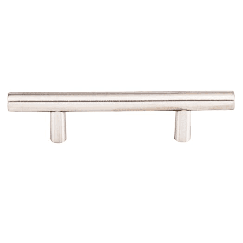 3" Stainless Steel Hallow Bar Pull, Stainless Steel - Top Knobs