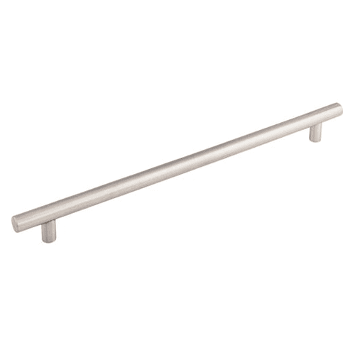 Stainless Steel Hallow Bar Pull in Kitchen with High-End Appliances and Fixtures