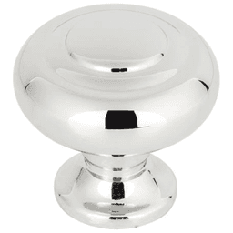 Grace Kent knob in Polished Chrome finish by Top Knobs - Traditional & Transitional Style