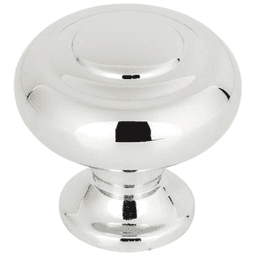 Close-up of Grace Kent knob, individually inspected and polished with M4 screw pack included