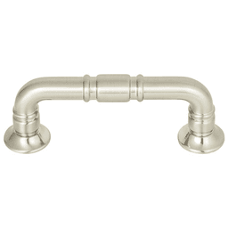 Beautifully crafted zinc alloy Kent Pull from Grace collection by Top Knobs