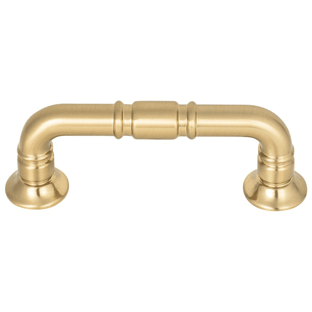 Durable zinc alloy Kent pull with M4 screw size, perfect for home or office decor