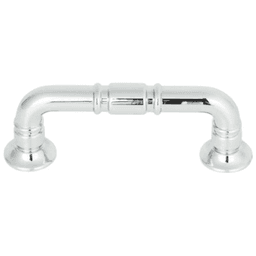 Grace Kent Pull in Polished Nickel finish by Top Knobs