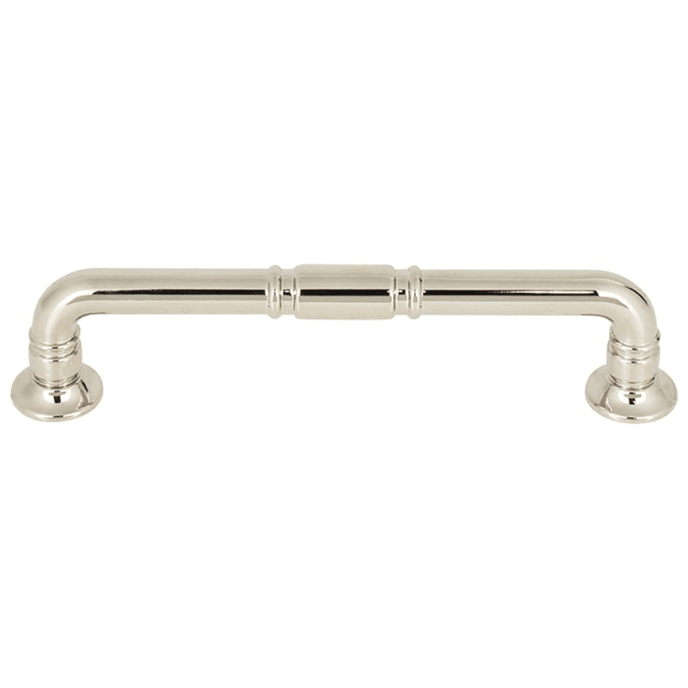 Close-up of Top Knobs' Grace Kent Pull, highlighting its zinc alloy construction