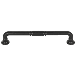 Grace Kent Pull in Flat Black by Top Knobs - Traditional Transitional Style