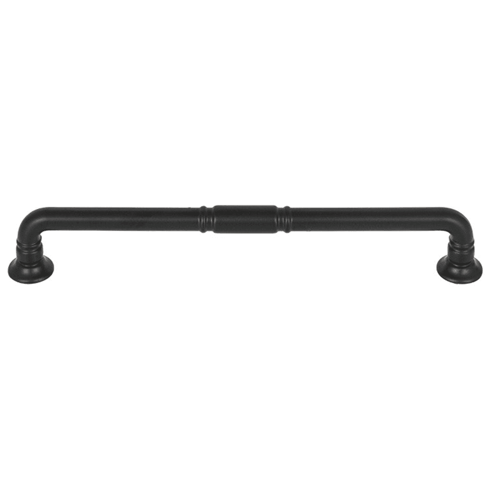 Grace Kent Pull in Flat Black finish by Top Knobs