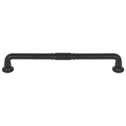 Grace Kent Pull in Flat Black finish by Top Knobs