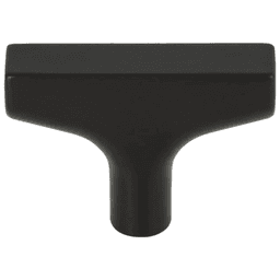 Grace Riverside T-Handle Knob in Ash Gray finish by Top Knobs, part of the decorative collection.