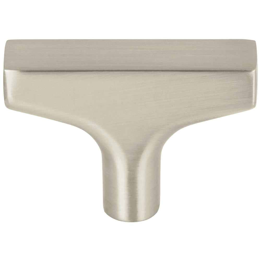 Brushed Satin Nickel T-Handle Knob - Top Knobs Grace Riverside Collection