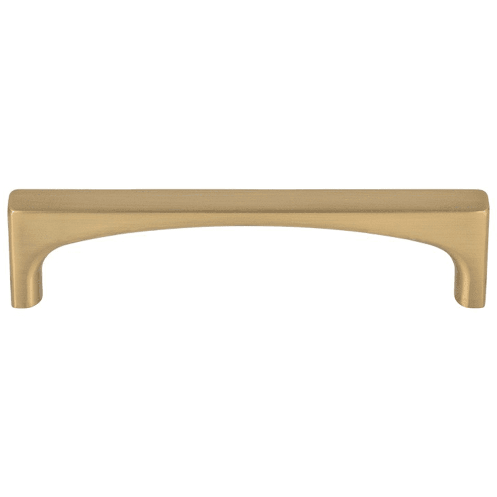 Contemporary Zinc Alloy Pull with Honey Bronze Finish