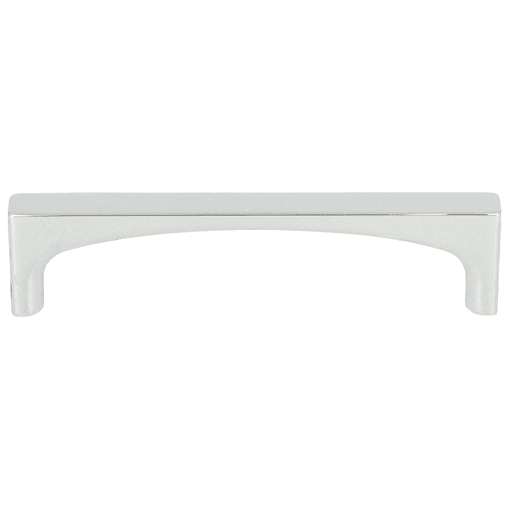 Contemporary style 3-3/4" Grace Riverside Pull in Polished Chrome