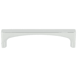 Contemporary style 3-3/4" Grace Riverside Pull in Polished Chrome