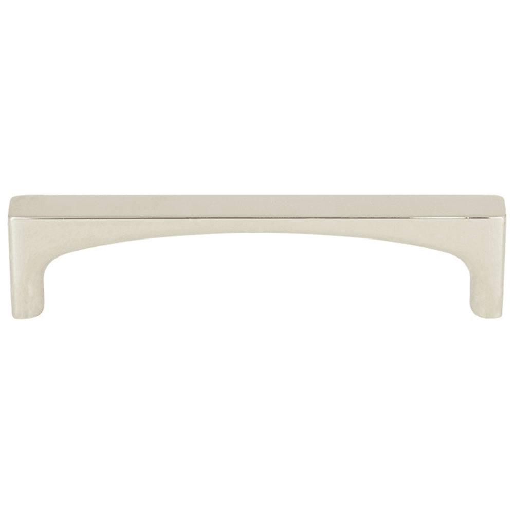 Contemporary polished nickel pull from Top Knobs' Grace collection