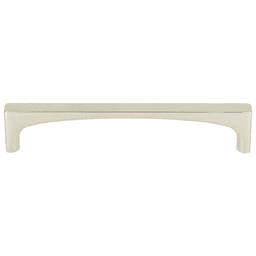 Contemporary Zinc Alloy Pull with Polished Nickel Finish