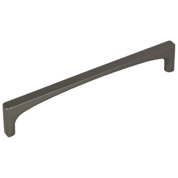 Grace Riverside Pull with Flat Black Finish by Top Knobs