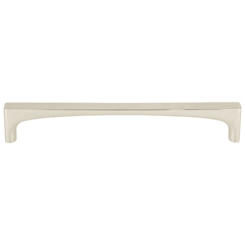 Contemporary Top Knobs pull in Polished Nickel