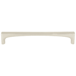 Contemporary Top Knobs pull in Polished Nickel