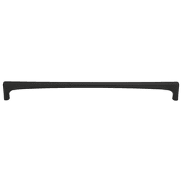 Grace Riverside Pull in Flat Black by Top Knobs - Contemporary Style