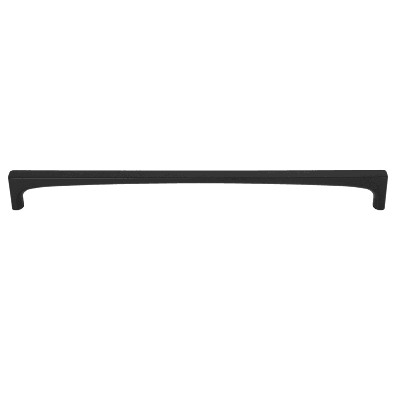 Grace Riverside Pull Flat Black Top Knobs Contemporary Design