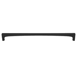 Grace Riverside Pull Flat Black Top Knobs Contemporary Design
