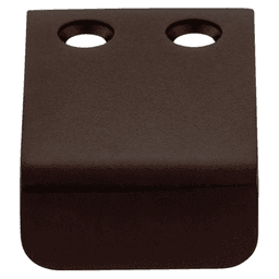 Decorative Tab Pull in 7/16" Size with Sophisticated Finish