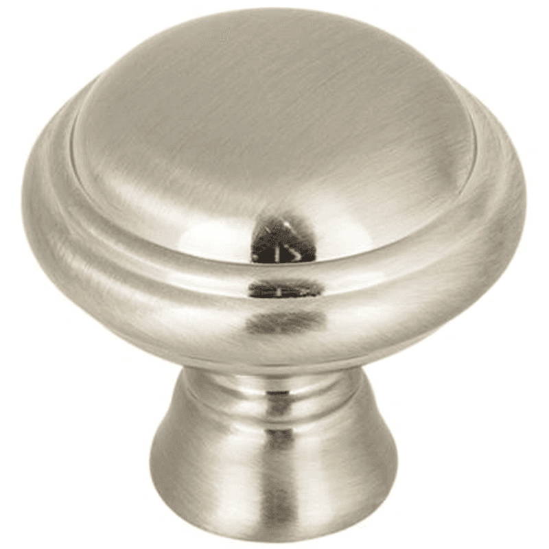 1-1/4" Grace&trade; Henderson Knob in Brushed Satin Nickel by Top Knobs - Traditional and Transitional Style