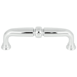 3-3/4" Grace&trade; Henderson Pull in Polished Chrome by Top Knobs - Traditional/Transitional Design