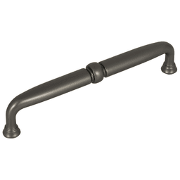 Grace Henderson Pull in Flat Black by Top Knobs - Traditional/Transitional Style