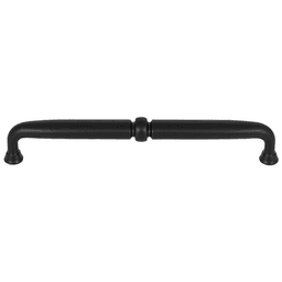 Grace Henderson Pull in Flat Black by Top Knobs - Traditional/Transitional Style