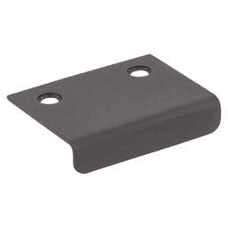 Additions Tab Pull with Sophisticated Flat Black Finish by Top Knobs