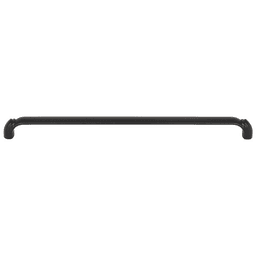 Grace Pomander Pull in Flat Black by Top Knobs - Traditional/Transitional Style