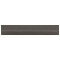 Zinc alloy Minetta tab pull with lasting beauty and elegance, 3-3/4 inches