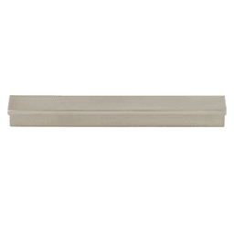 Contemporary and timeless 5-1/16" Grace Minetta Tab Pull in Brushed Satin Nickel
