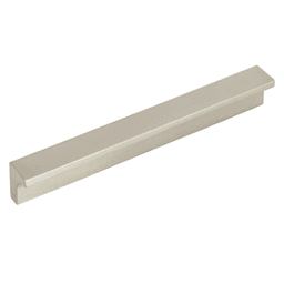 Grace Minetta Tab Pull in Brushed Satin Nickel adds Manhattan allure to your home decor