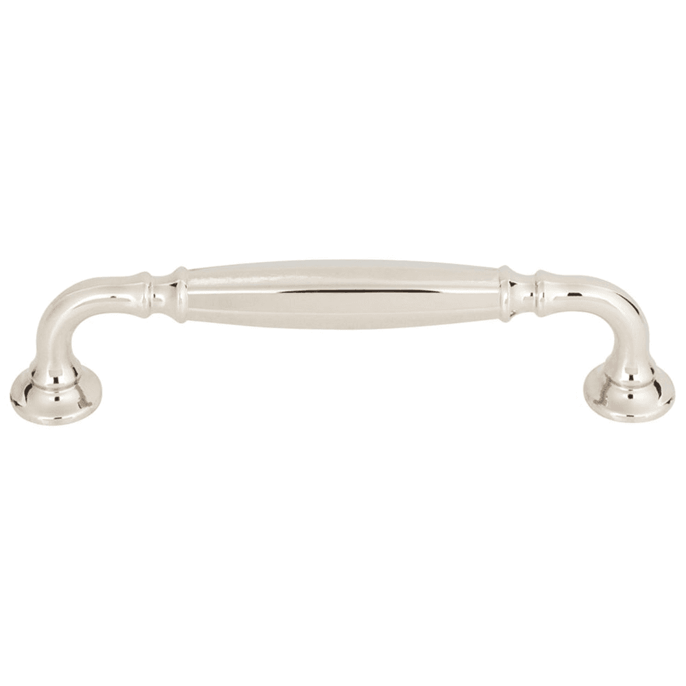 Grace Barrow Pull in Polished Nickel by Top Knobs