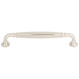 Grace Barrow Pull in Polished Nickel by Top Knobs - Traditional and Transitional Style